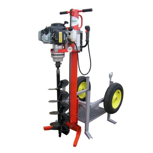 Tarière brouette thermique autonome sur roue PF-400